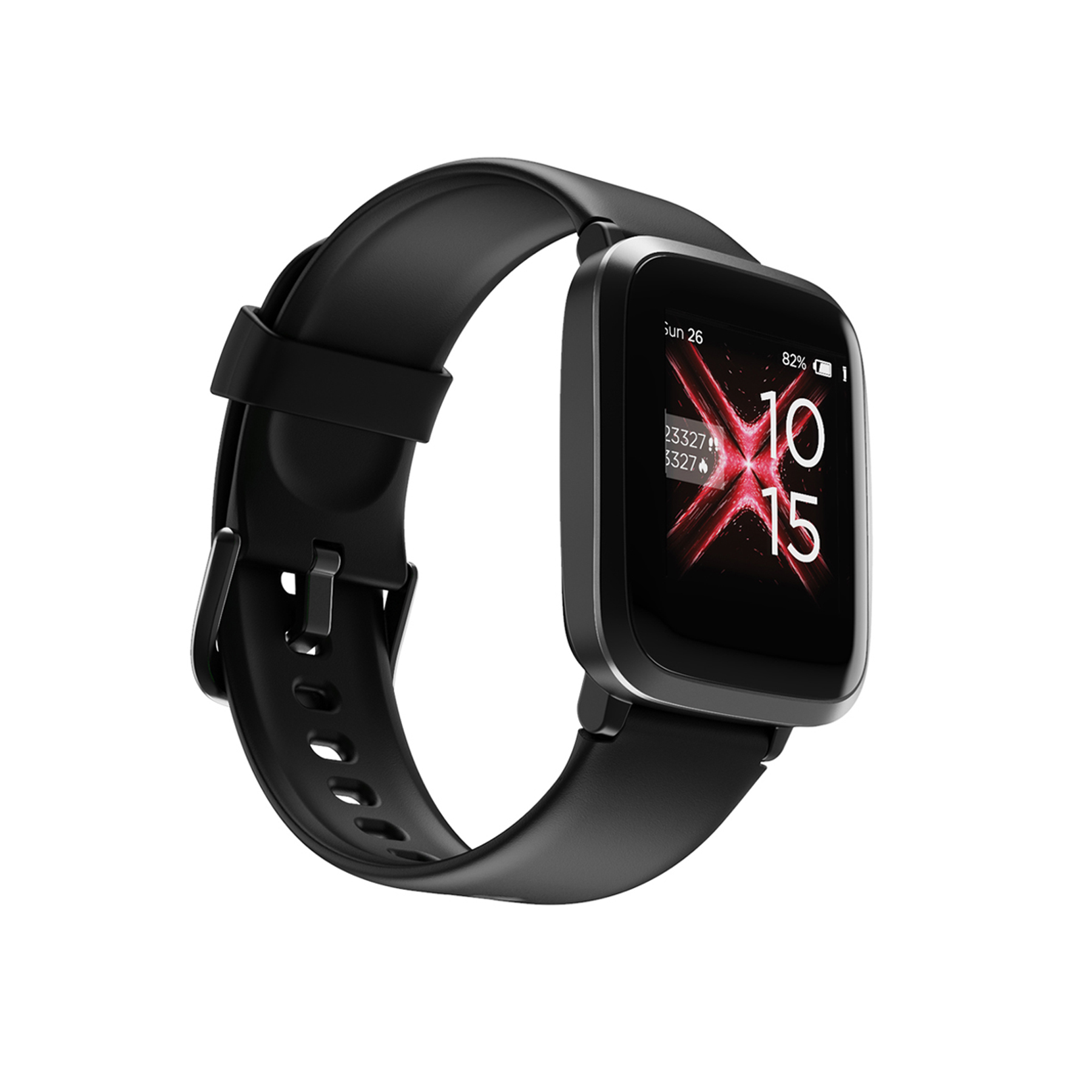 boAt Storm Smartwatch (Blue Strap, Regular) - Delta Store