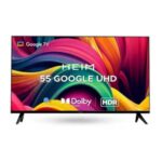 HEIM 140 cm (55 inch) Bezel-Less G Series Google UHD LED TV (Black)
