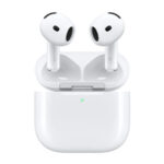 Apple AirPods 4 Wireless Earbuds with Active Noise Cancellation, Adaptive Audio Bluetooth  (White, True Wireless)