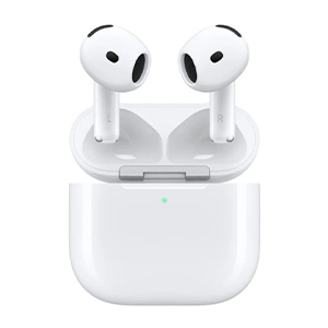 Apple AirPods 4 Wireless Earbuds with Active Noise Cancellation, Adaptive Audio Bluetooth  (White, True Wireless)