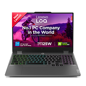 Lenovo LOQ Intel Core i5 - (16 GB/512 GB SSD/Windows 11 /6 GB Graphics/NVIDIA GeForce RTX 3050)