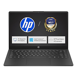 HP 14s Intel Celeron Dual Core N4500 - 8 GB/512GB SSD/Windows 11 Home